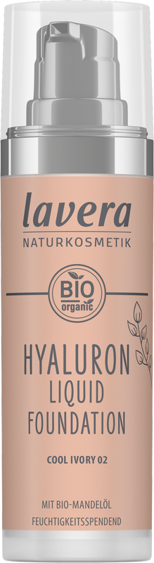 Lavera Hyaluron liquid foundation cool ivory 02 bio 30.00 Milliliter