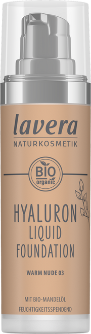Lavera Hyaluron liquid foundation warm nude 03 bio 30.00 Milliliter