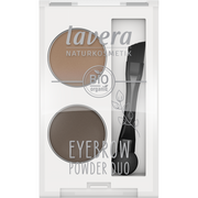Lavera Eyebrow powder duo 1 Stuks