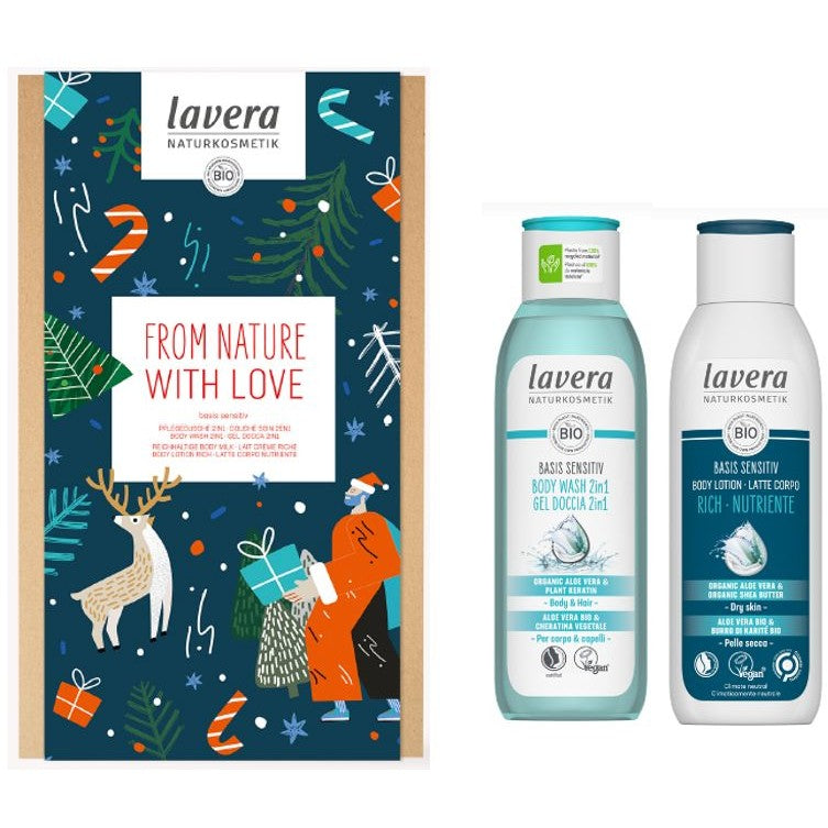 Lavera Basis sensitiv from nature with love giftset 1 Stuks