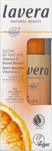 Lavera Glow by nature vitamine C booster serum 30.00 Milliliter
