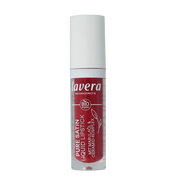 Lavera Lipstick liquid poppy red 01 bio 1.00 Stuks