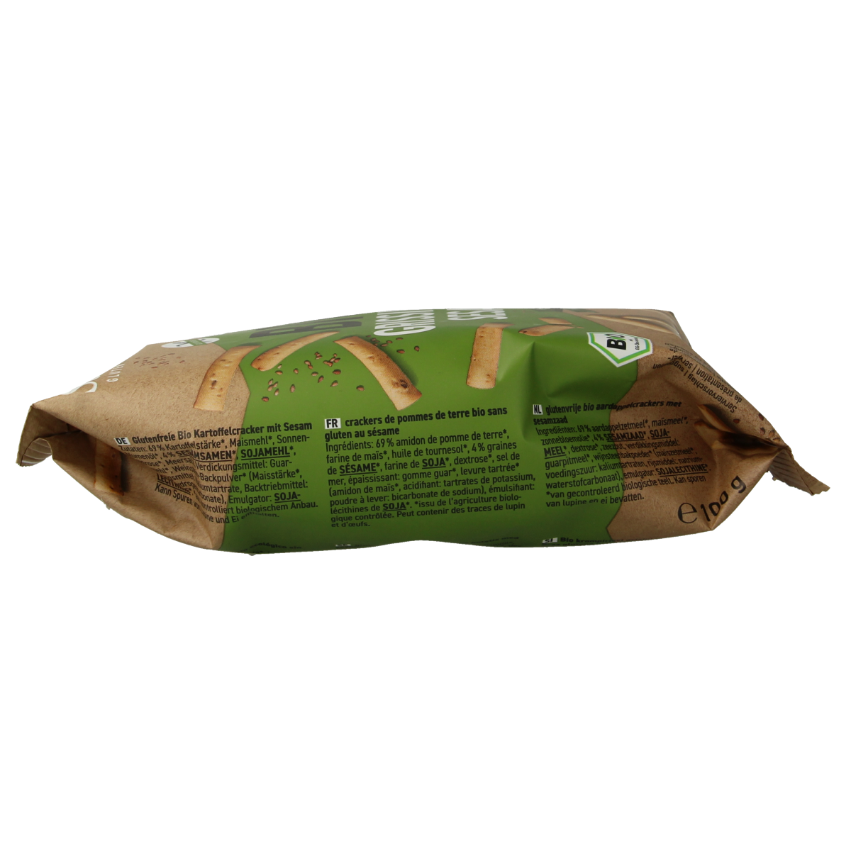 Schnitzer Grissini sesam glutenvrij bio 100.00 Gram