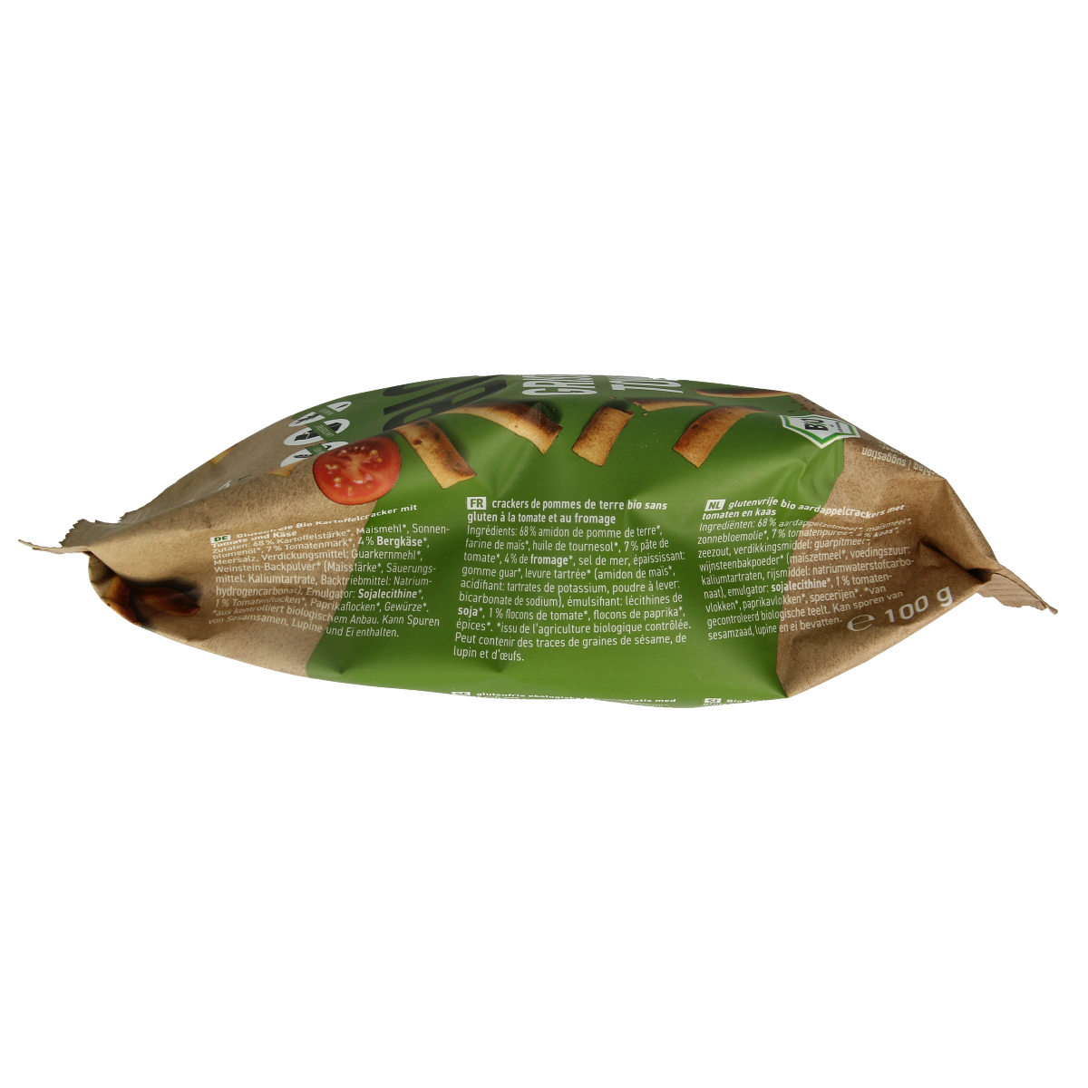 Schnitzer Grissini tomate glutenvrij bio 100.00 Gram