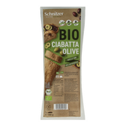 Schnitzer Ciabatta met olijven glutenvrij bio 180.00 Gram