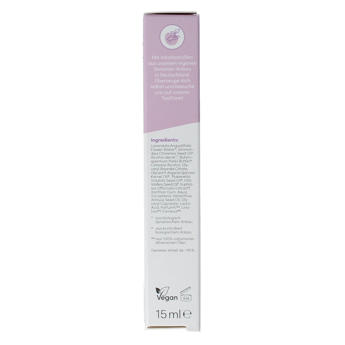Baldini Oogcreme lavendel regenererend demeter 15.00 Milliliter
