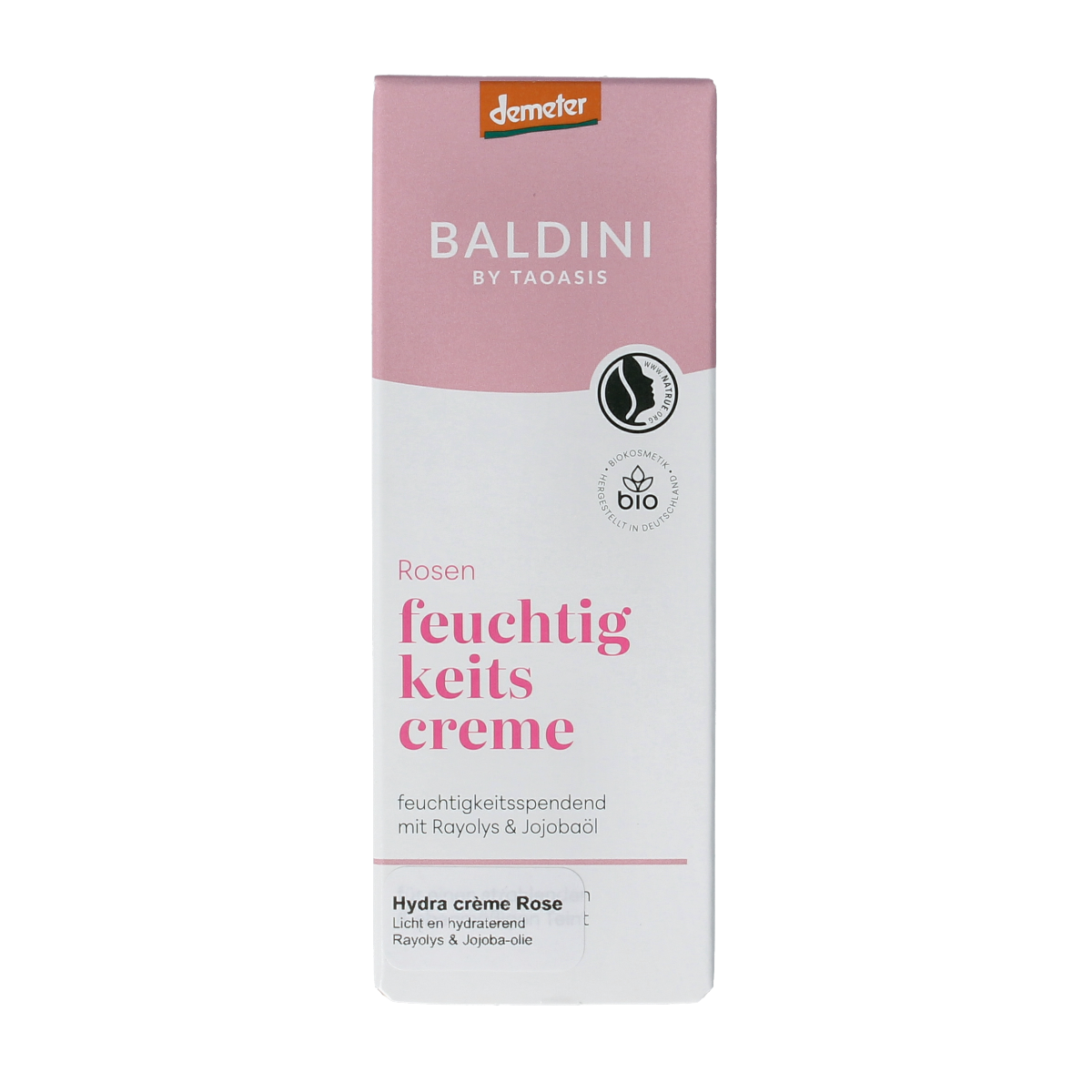 Baldini Lichte creme hydraterend rose bio demeter 50.00 Milliliter