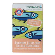 Fontaine Tonijnfilet in olijfolie bio 120 Gram