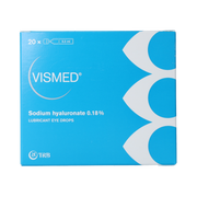 Vismed Oogdruppels medium 0.18% 20.00 Stuks