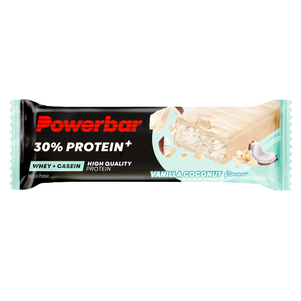Powerbar Protein+ bar vanilla coconut 55.00 Gram