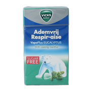 Vicks Ademvrij eucalyptus suikervrij 40.00 Gram