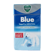 Vicks Blue menthol suikervrij box 40.00 Gram