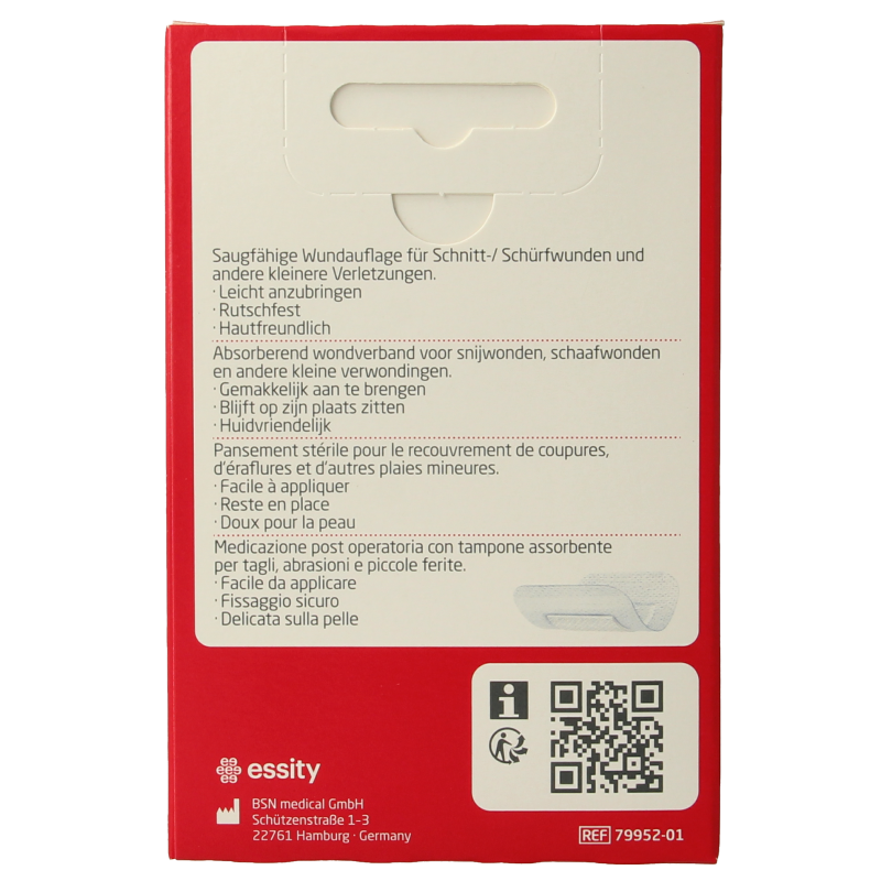Leukoplast Wondverband 7.2 x 5cm 5 Stuks