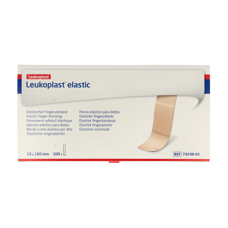 Leukoplast Vingerpleister elastic 100 Stuks