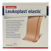 Leukoplast Elastic wondsnelverband 5m x 4cm 1.00 Stuks