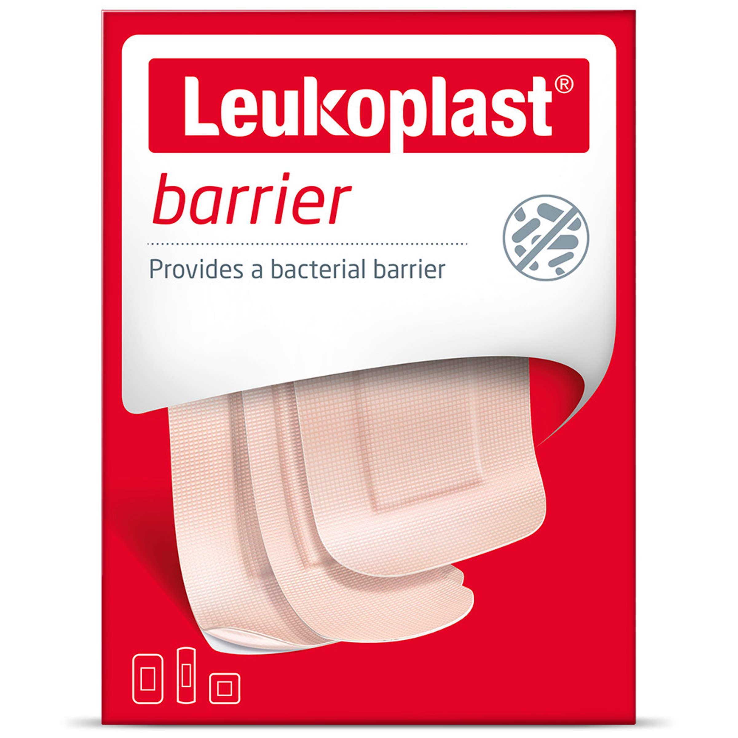 Leukoplast Barriere pleister mix 20 Stuks