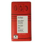 Vivani Chocolade puur met marsepein & amaretto bio 100.00 Gram