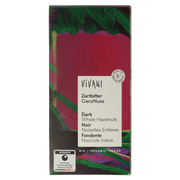 Vivani Chocolade puur met hazelnoten bio 100 Gram