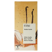 Vivani Chocolade wit vanille bio 80.00 Gram