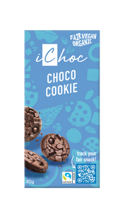 Ichoc Choco cookie vegan bio 80.00 Gram