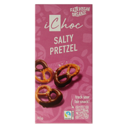 Ichoc Salty pretzel bio 80.00 Gram