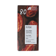 Vivani Fine dark date sugar 80% cacao bio 80.00 Gram