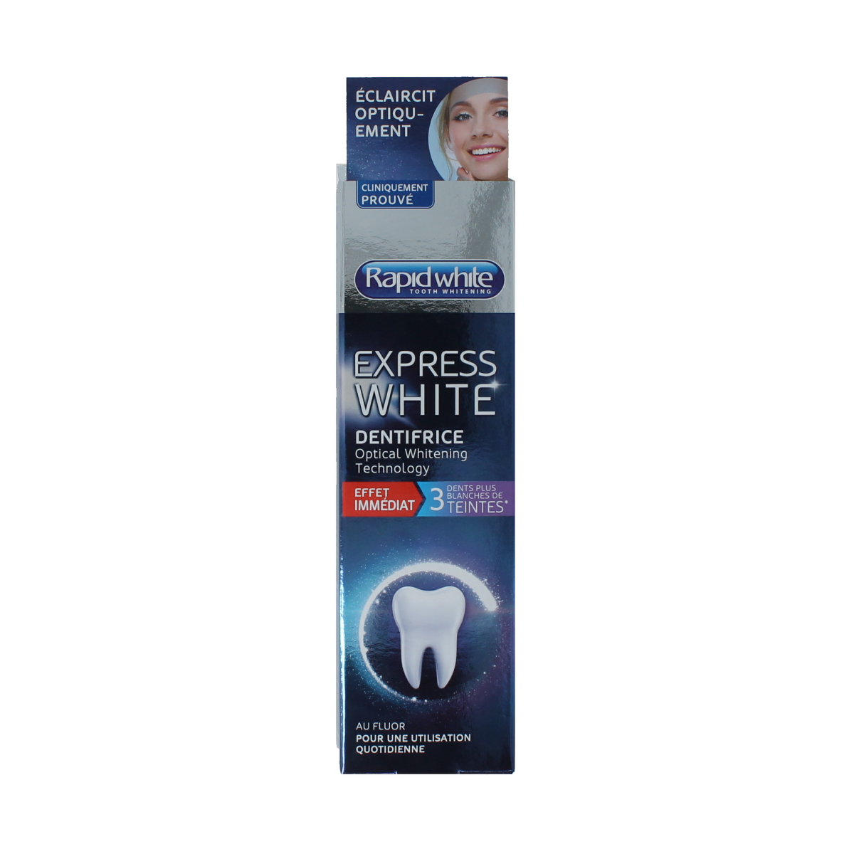 Rapid White Express white tandpasta 75.00 Milliliter