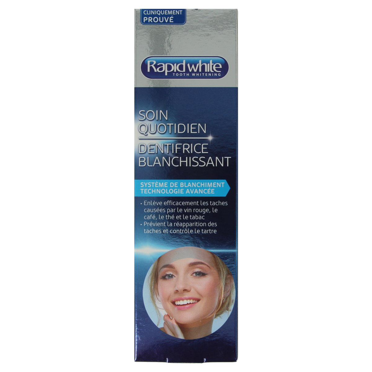 Rapid White Daily toothpaste 100.00 Milliliter