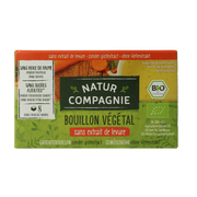 Natur Compagnie Groentebouillon zonder gist bio 8.00 Stuks