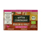 Natur Compagnie Kippenbouillonblokjes zonder gist bio 8 Stuks