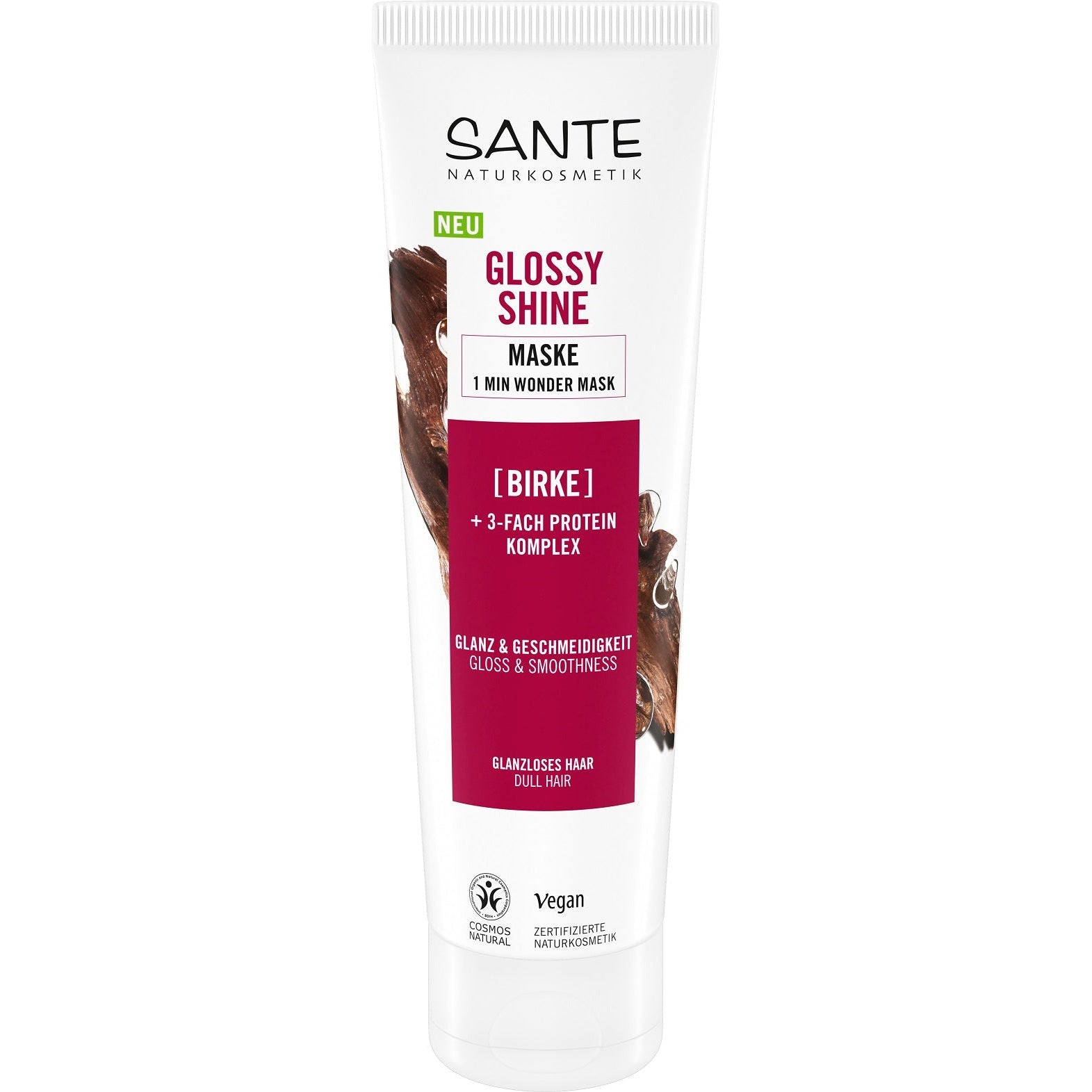Sante Glossy shine mask birch 150 Milliliter