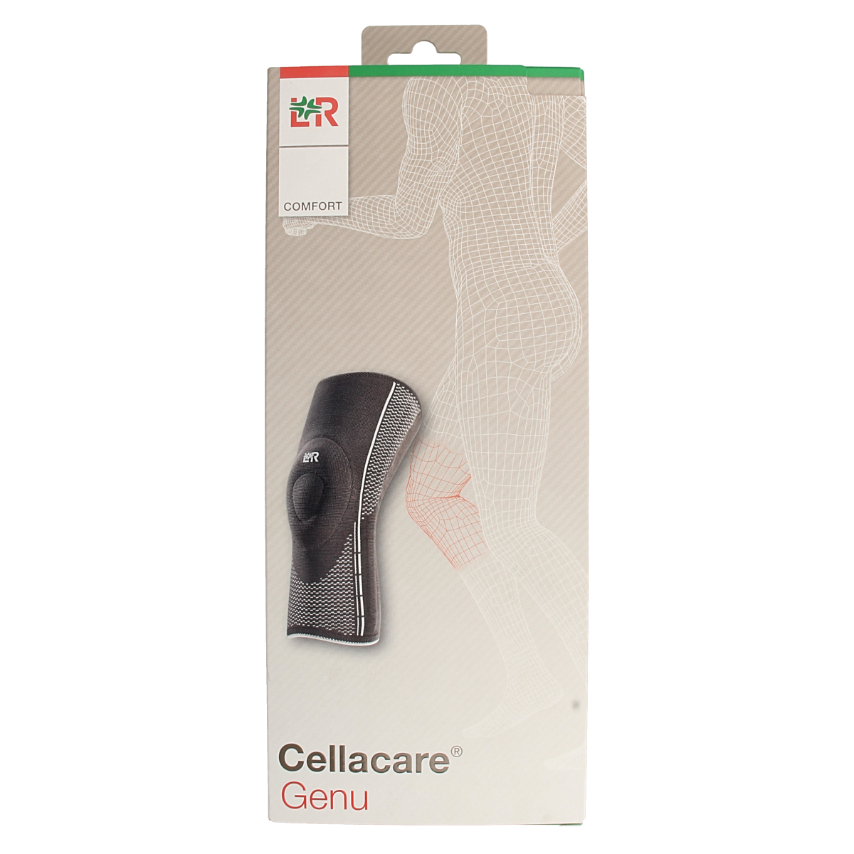 Cellacare Genu comfort kniebandage maat 6 1.00 Stuks