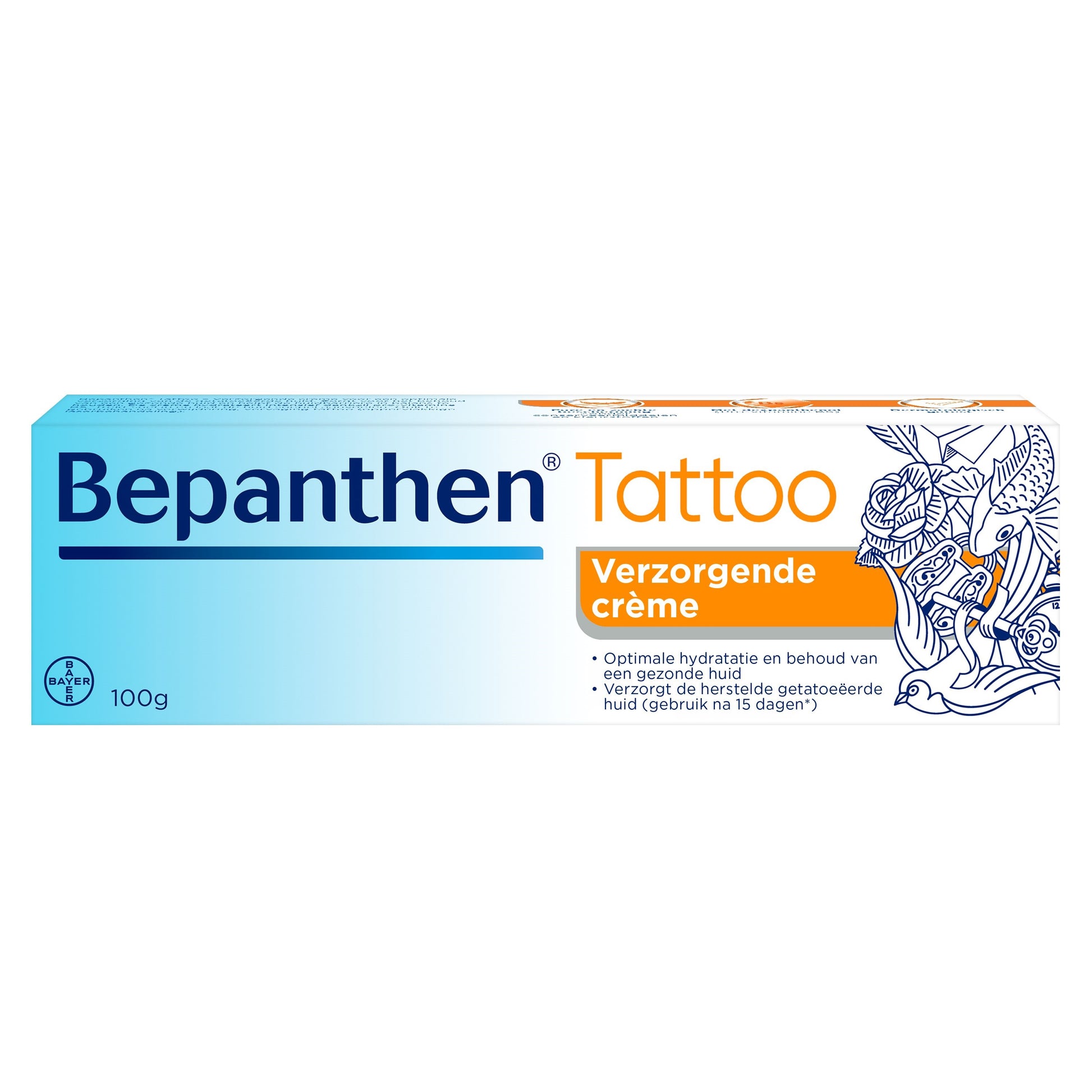 Bepanthen Tattoo verzorgende ceme 100.00 Gram