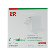 Curaplast Sensitive wondpleister rond 2.3cm 100.00 Stuks