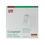Curaplast Sensitive wondpleister 6cm x 5m 1 Rol