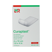 Curaplast Sensitive wondsnelverband 4 x 10cm 10.00 Stuks