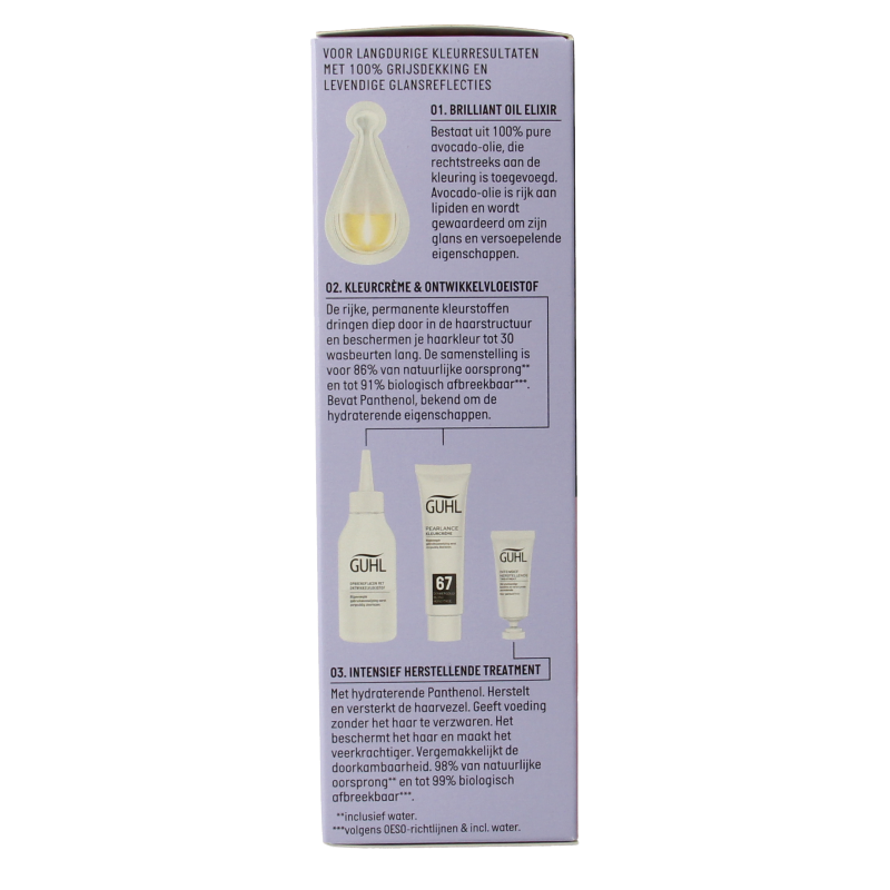 Guhl Pearlance intensieve cremekleuring 67 donkergoudbl 1 Set