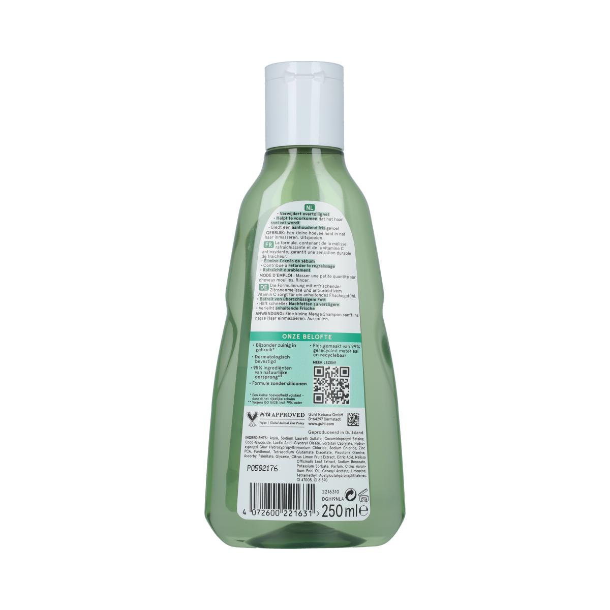 Guhl Fris & luchtig shampoo 250.00 Milliliter