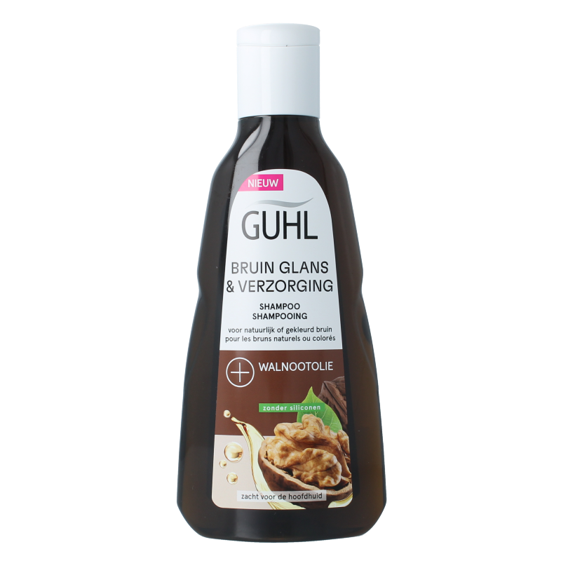 Guhl Bruin glans & verzorging shampoo 250 Milliliter