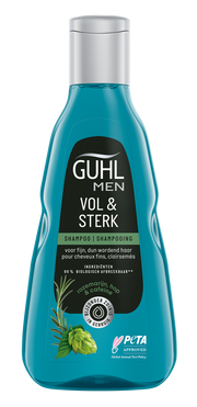Guhl Man vol & sterk shampoo 250.00 Milliliter