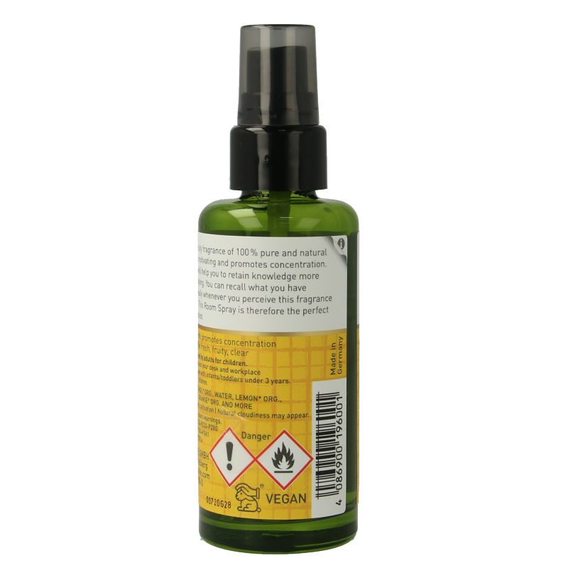 Primavera Organic roomspray focus & learn bio 50 Milliliter