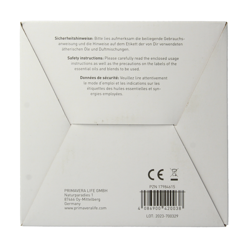 Primavera Aroma diffuser woody 1 Stuks