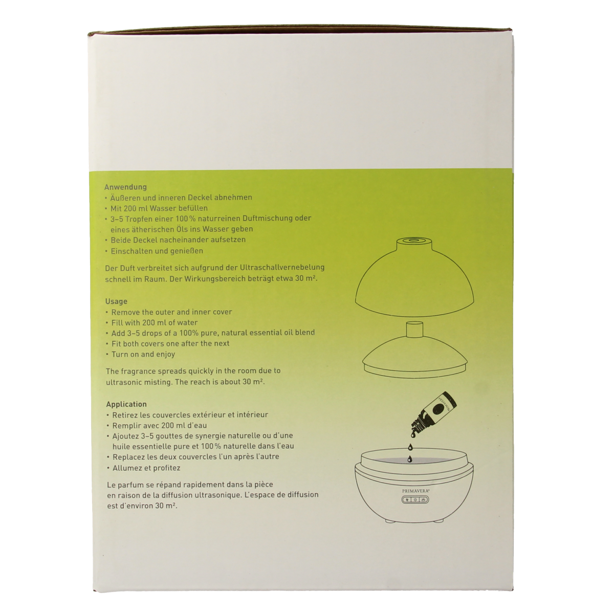Primavera Aroma diffuser feel happy 1 Stuks