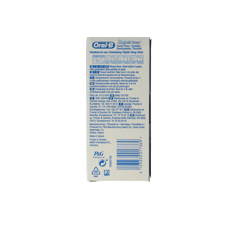 Oral B Floss super regular 50 Stuks