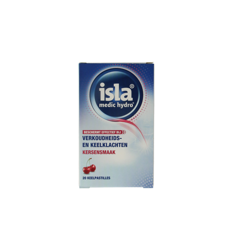 Isla Medic hydro+ kersen 20 Pastilles