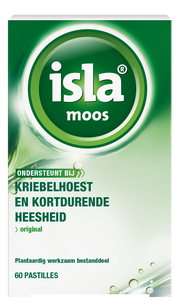 Isla Moos keelpastille 60.00 Pastilles