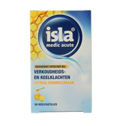 Isla Citrus honing keelpastille 50 Pastilles