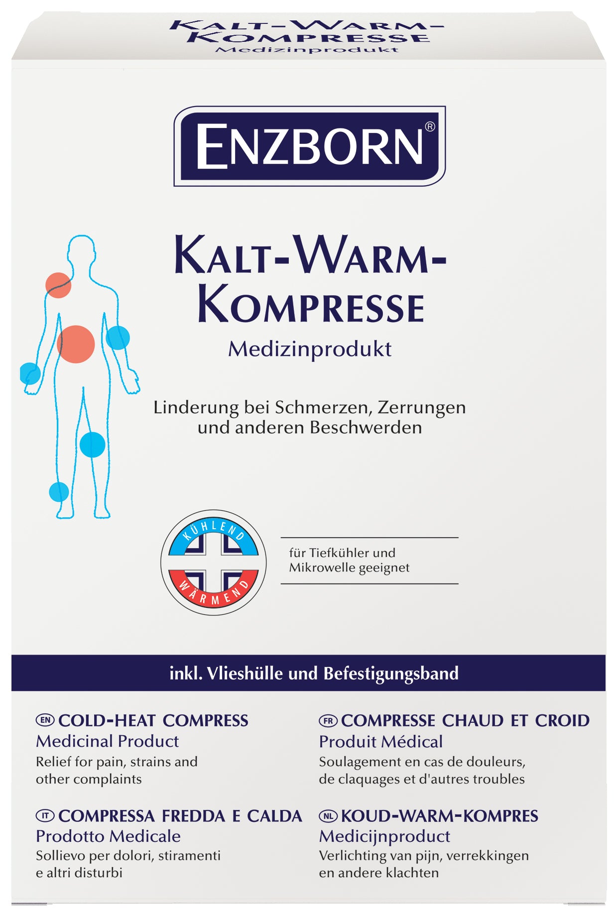 ENZBORN  Koud-warm kompres 12x29cm 1.00 Stuks