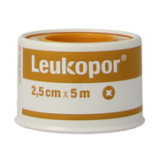 Leukopor Hechtpleister 5m x 2.50cm 1.00 Stuks
