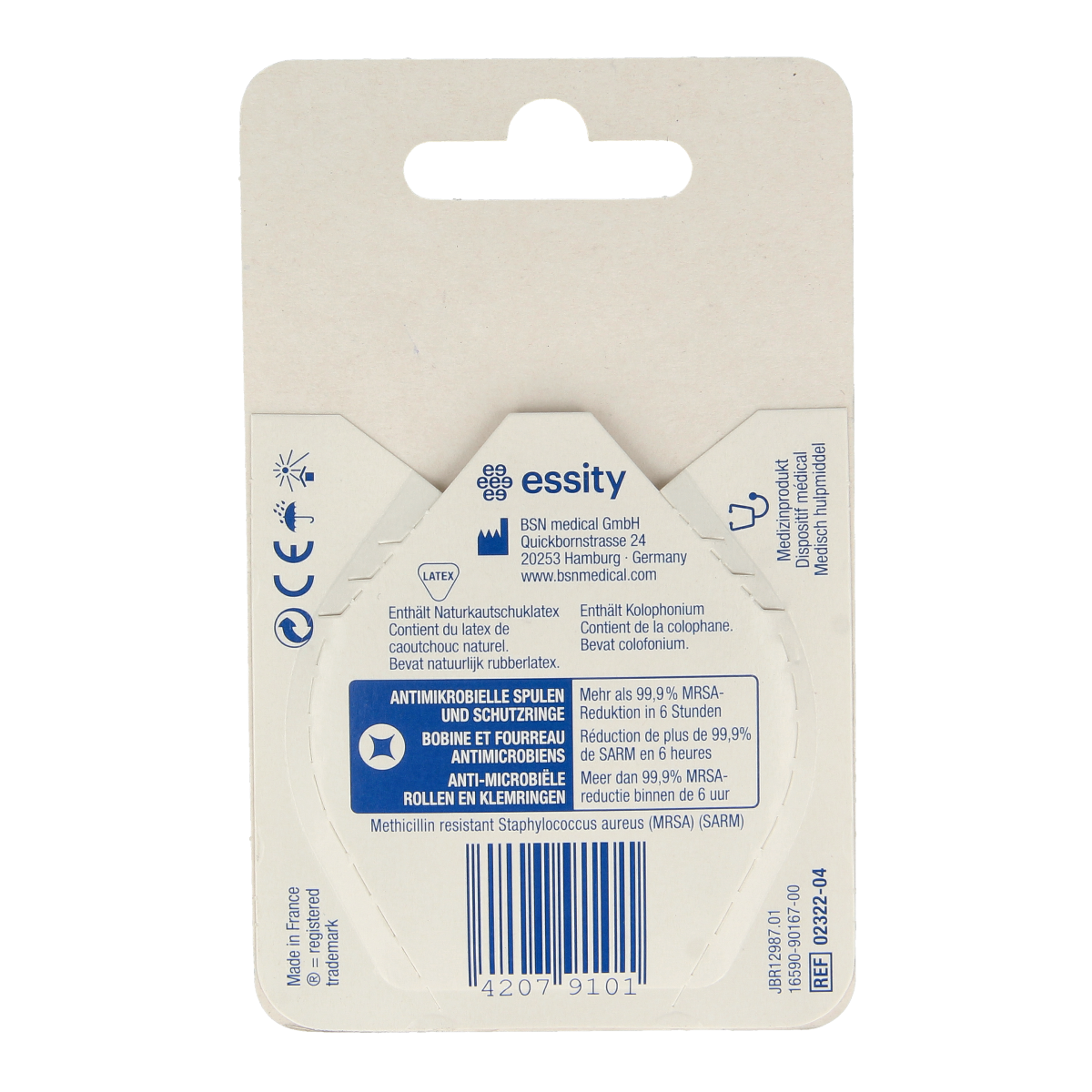 Leukoplast Hechtpleister Eurolock 5m x 2.50cm 1.00 Stuks
